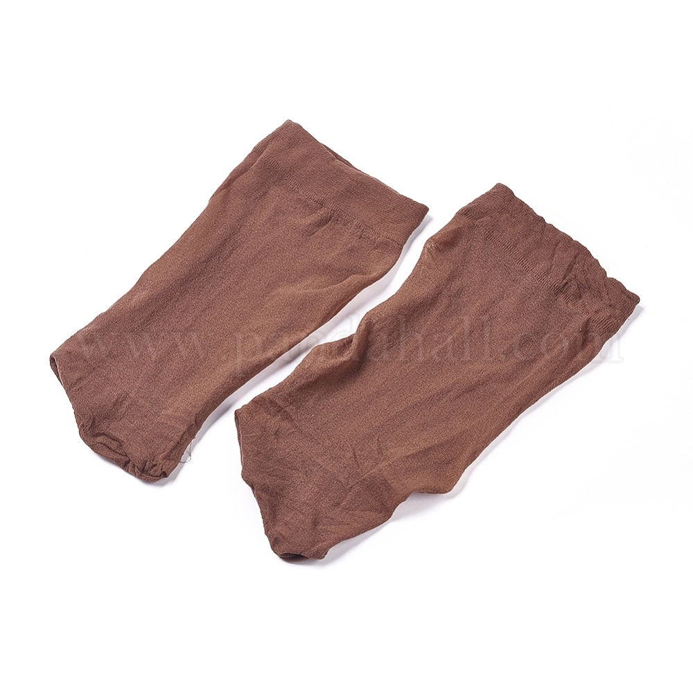 Elastic Wig Caps, Stocking Wig Caps, for Kids, Men, and Women, Long and Short Hair, Brown, 16cm