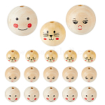 Perles En Bois à Enfiler 500 Pièces 8 Mm, Fournitures Artisanales