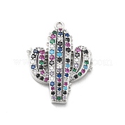 Латунные подвески из микро-паве KK-L228-46P