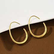 Серьги-капли из нержавеющей стали 304 EJEW-S272-05G