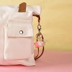 DIY 16 Stück Schlüsselanhänger-Kits mit Milchtee-Motiven&nbsp;DIY-OC0005-62