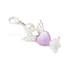 Décorations pendentif ange en acrylique&nbsp;HJEW-JM04072
