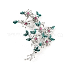 Chrysanthemenblüten-Emaille-Anstecknadeln&nbsp;JEWB-B035-01P