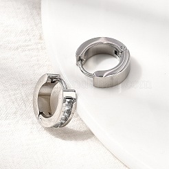 Pendientes de aro de acero inoxidable 304&nbsp;EJEW-L302-02P-03