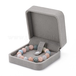 Quadratische Samtarmband- / Armbandkästen&nbsp;X-VBOX-D007-02B
