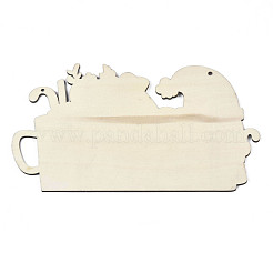 Ornement pendentif en bois&nbsp;WOOD-N005-69