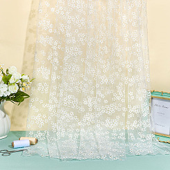 Tessuto in poliestere con motivo floreale&nbsp;DIY-WH0591-147A