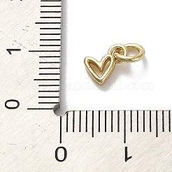 Goldene Messinganhänger&nbsp;LS-KK-H493-01G-10