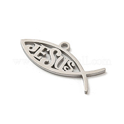 Pendentifs en acier inoxydable 304 anti-ternissement&nbsp;STAS-P342-04P
