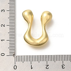 Acumular cuentas de latón chapado&nbsp;KK-S051-01G-U