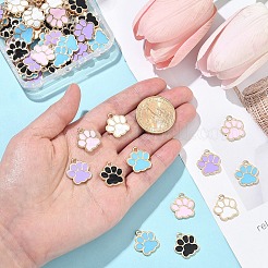 80pcs 5 pendentifs en alliage de couleurs&nbsp;ENAM-YW0005-19