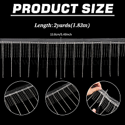 2 Yard Polyester-Quasten-Spitzenband&nbsp;OCOR-PH0007-84A