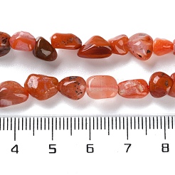 I fili di agata rossa del sud dell'agata naturale&nbsp;G-P497-01C-06