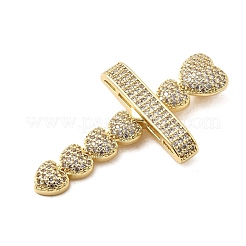Ottone micro spianare pendenti zirconi&nbsp;KK-A266-05C-G