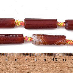 Naturbrand Knistern Achat Perlen Stränge&nbsp;GG-T001-02B