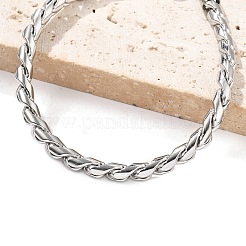 Bracelets à chaîne en acier inoxydable 304 pour hommes et femmes&nbsp;BJEW-Q038-04P