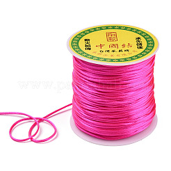 Nylon-Satin-Rattenschwanzkordeln&nbsp;NWIR-R025-1.0mm-F106