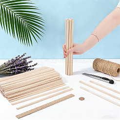 Bâtonnets en bois&nbsp;WOCR-WH0004-010B
