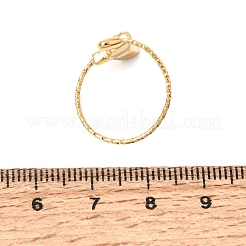 Ocean 304 Edelstahl-Manschettenringe mit Mikropavé-Zirkonia&nbsp;CU-CBA2EFF-01G-02