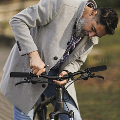 Puños de esponja para manillar de bicicleta&nbsp;AJEW-WH0348-762