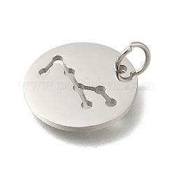 Pendenti in acciaio inox 304 anti-appannamento&nbsp;STAS-M074-02B-P
