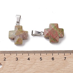 Natur Unakit Anhänger&nbsp;G-K359-02P-08