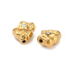 304 Edelstahl Kristall Strass Perle&nbsp;STAS-U047-03G