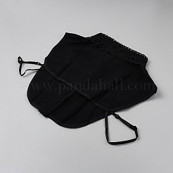 Abnehmbares Polyesterhemd für Damen mit falschem Kragen&nbsp;AJEW-WH20054-050B