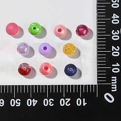 200pcs 10 Arten undurchsichtige Acrylperlen&nbsp;MACR-CJ0001-46