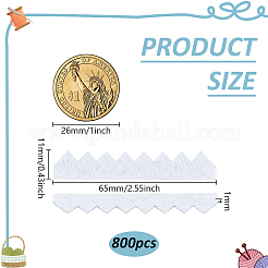 16 Beutel Filz-Bastel-Dinosaurierzähne&nbsp;DOLL-FG0001-06