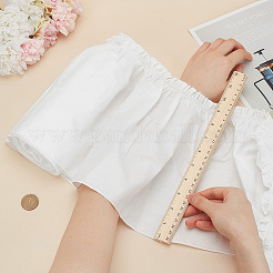 Baumwoll-Plissee-Spitzenbesatzband&nbsp;OCOR-FG0002-63C-02