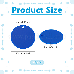 Pendentifs acryliques opaques&nbsp;SACR-WH0006-32C-01