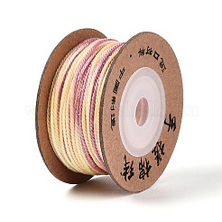 Cordon en coton macramé teint en segment de 30 m&nbsp;OCOR-T018-01V