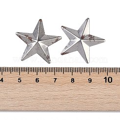 (vente de liquidation défectueuse : rouille) 30 pièce de décorations d'affichage en fer&nbsp;IFIN-XCP0001-37