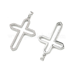 Pendentifs en laiton Shegrace sertis de micro-pavés de zircone cubique&nbsp;XGRQ3D297-484P