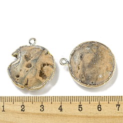 Galvani natürliche druzy Achatanhänger&nbsp;G-A229-01