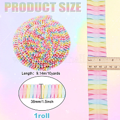 Polyesterband in Regenbogenfarbe&nbsp;OCOR-WH0085-78