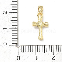 Messing micro pave klare zirkonia anhänger&nbsp;KK-P350-13A-G