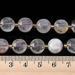 Perles et brins de quartz fantôme violet naturel&nbsp;G-C116-A184-01