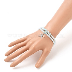 Stretch-Armbandsets&nbsp;BJEW-JB05586-03