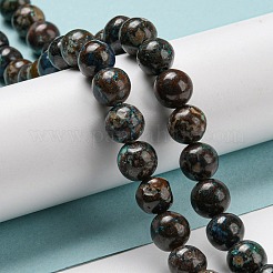 Perline Chrysocolla naturale fili&nbsp;G-A219-A04-03