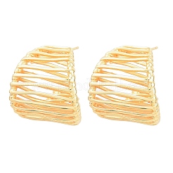 Clous d'oreilles en laiton&nbsp;EJEW-P346-03G