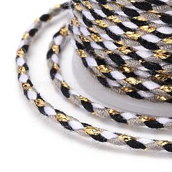 4-fädige Polycotton-Kordel mit Metallfaden&nbsp;OCOR-Z003-D38