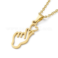 Juego de joyas de acero inoxidable 304 para mujer.&nbsp;SJEW-F219-01G