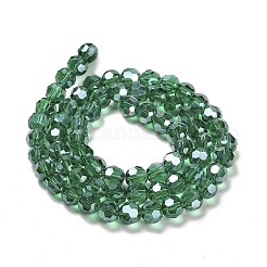 Perles en verre transparentes&nbsp;LS-EGLA-A035-T8mm-B18