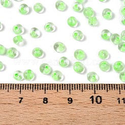 6/0 Innenfarbe transparente Glasperlen&nbsp;SEED-T007-07D
