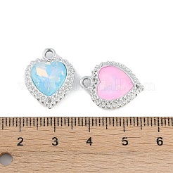 UV-beschichtete Legierung mit bunten Glas-Strass-Anhängern&nbsp;FIND-M018-36P