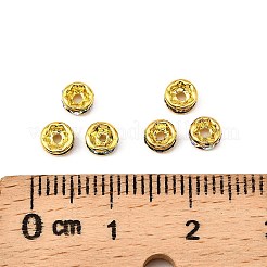 Klasse A Strass Abstandskügelchen&nbsp;X-RSB034NFG