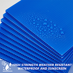 Feuilles de plastique&nbsp;FIND-WH0148-244C
