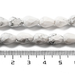 Natürliche Howlith Perlen Stränge&nbsp;G-P520-B07-01